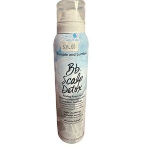NEW Bumble and Bumble Bb Scalp Detox Fizzing Foam All Hair Types 3.5 oz